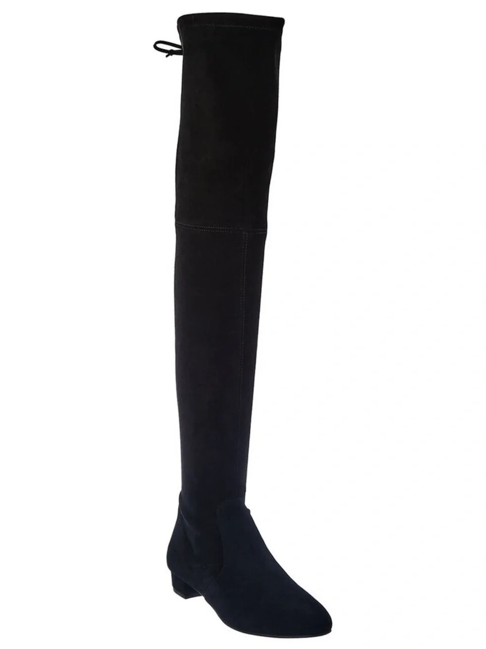 STUART WEITZMAN GENNA 25 SUEDE OVER-THE-KNEE BOOT